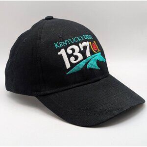 Kentucky Derby 137th Hat Cap Strap Back Black Churchill Downs 2011 Horse Racing